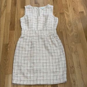 Banana republic tweed khaki dress size 6
